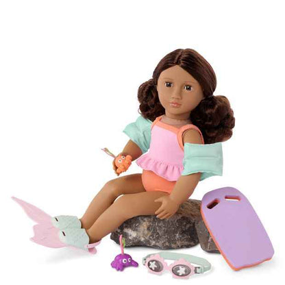Our Generation Mermaid Tales 18-inch Doll Swim Fin Set