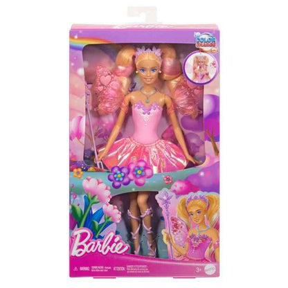 Mattel Barbie Fantasy Fairy Doll with Colour-Change Wings