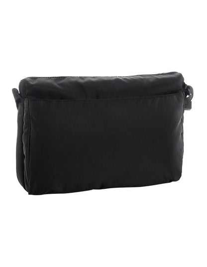 Zip Top Crossbody Bag in Eye Black
