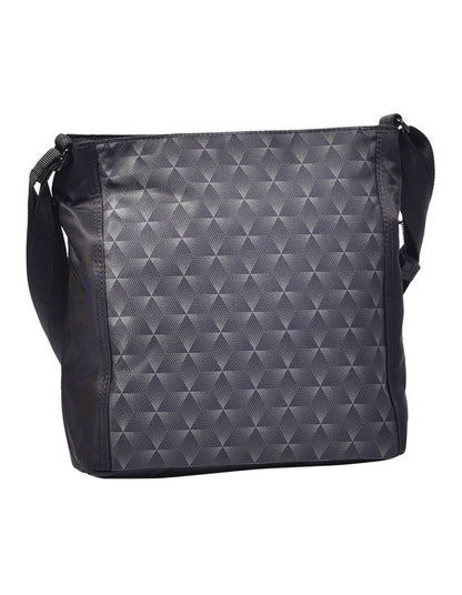 Zip Top Crossbody Bag in Orva Grey
