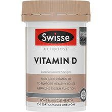 Swisse Ultiboost Vitamin D Capsules 250 pack