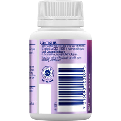 Ostelin Vitamin d 1000iu d3 Capsules For Bone Health + Immunity 130 Pack