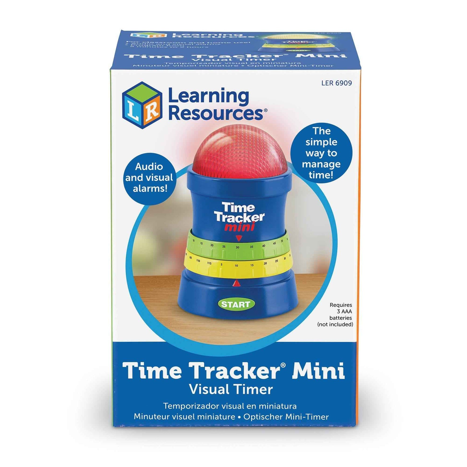 Time Tracker® Mini by Learning Resources Science Range Early Math Range Cognitive STEM Toys 5yrs+