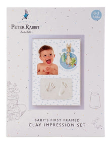 Baby Hand And Foot Clay Frame Gift Set in Multicolour