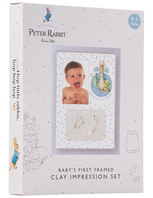 Baby Hand And Foot Clay Frame Gift Set in Multicolour