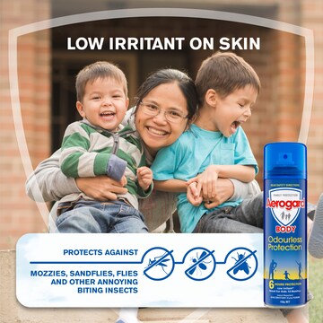 Aerogard Odourless Protection Aerosol 150g