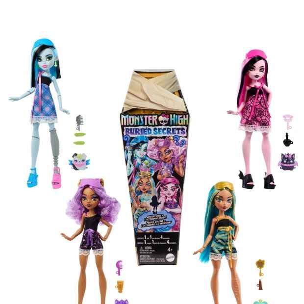 Mattel Monster High Buried Secrets Surprise Dolls - Assorted*