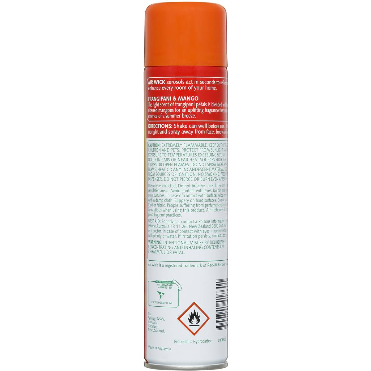 Air Wick Frangipani & Mango Air Freshener Spray 237g