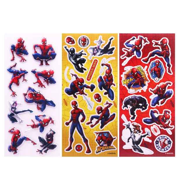 Spider-Man Bubble Stickers 3 Pack