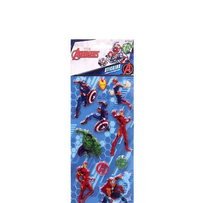 Avengers Bubble Stickers 3 Pack
