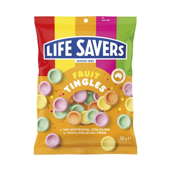 LIFE SAVERS FRUIT TINGLES 150G