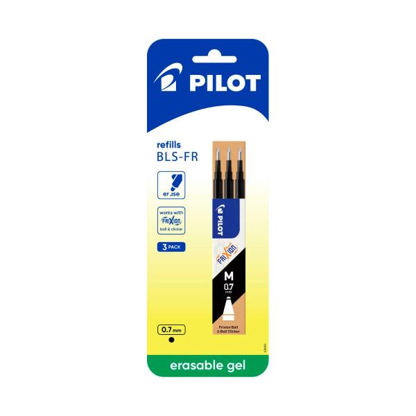 PILOT FRIXON REFILL BLACK 3PK