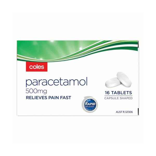 Paracetamol Rapid Caplets 500mg