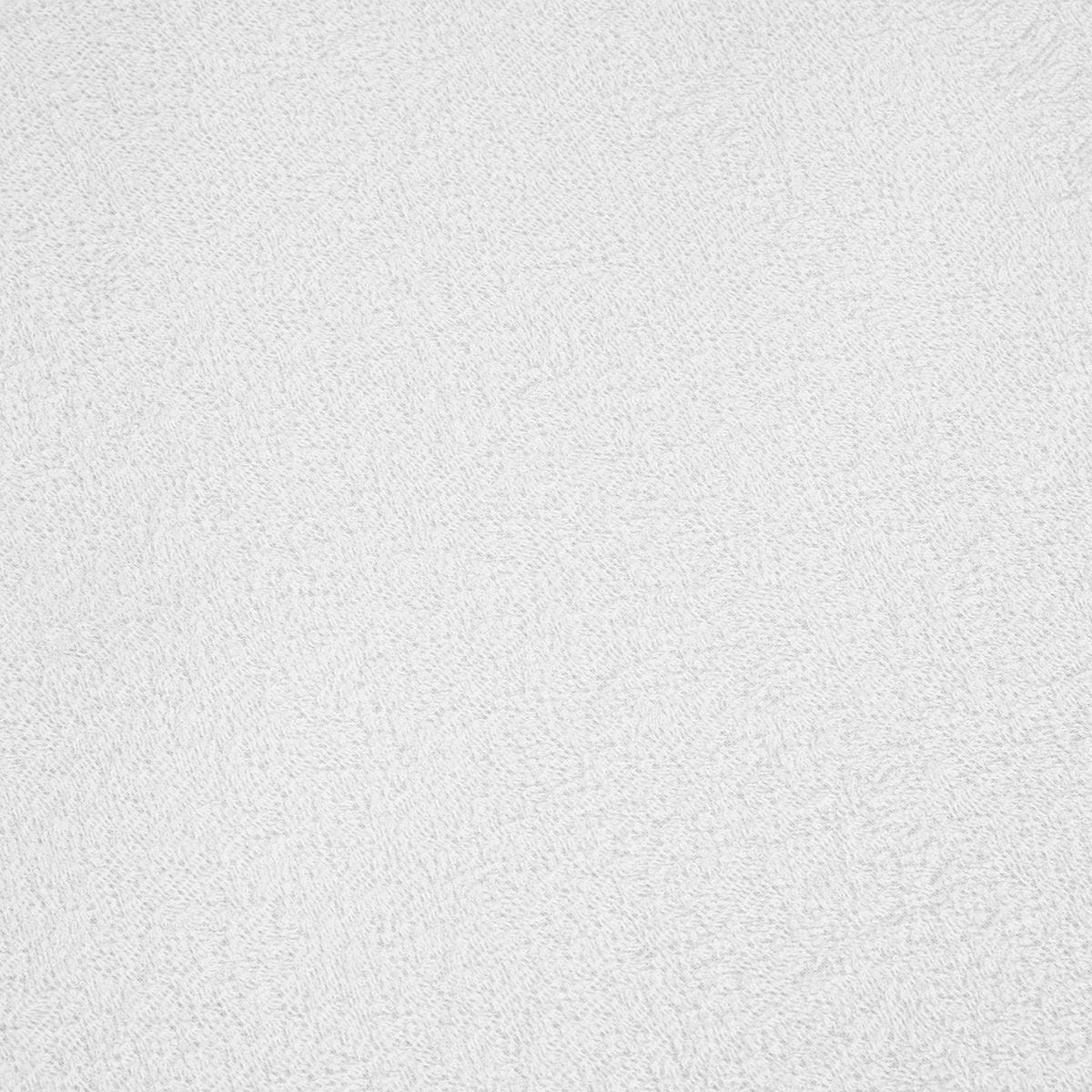 Waterproof Fitted Mattress Protector - Double Bed, White