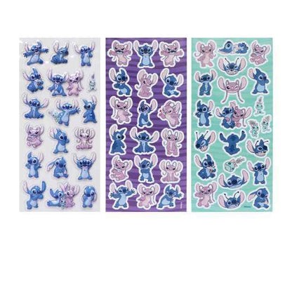 Stitch Bubble Stickers 3 Pack