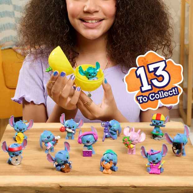 Stitch Collectible Mini Figure Capsule - Assorted
