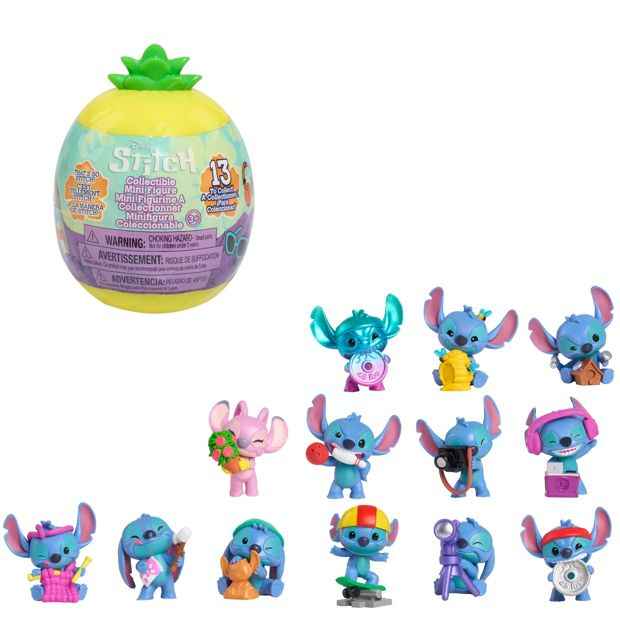 Stitch Collectible Mini Figure Capsule - Assorted
