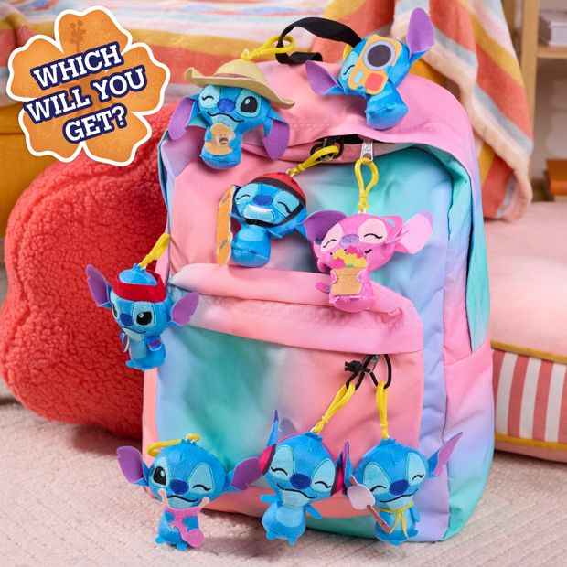 Disney Stitch Clip-On Blind Bag Plush – Assorted*
