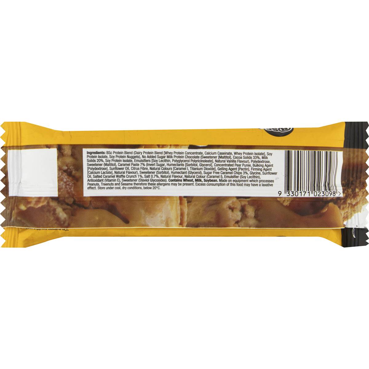 BSC High Protein Low Carb Bar Salted Caramel 60g
