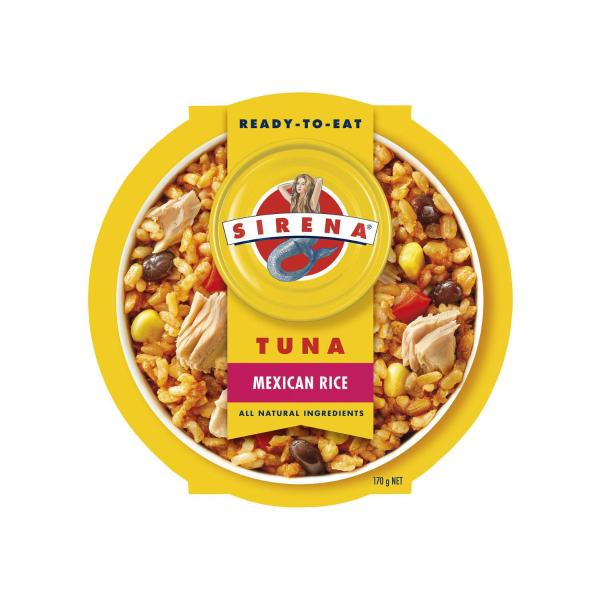 SIRENA MEXICAN RICE WITH TUNA 170G
