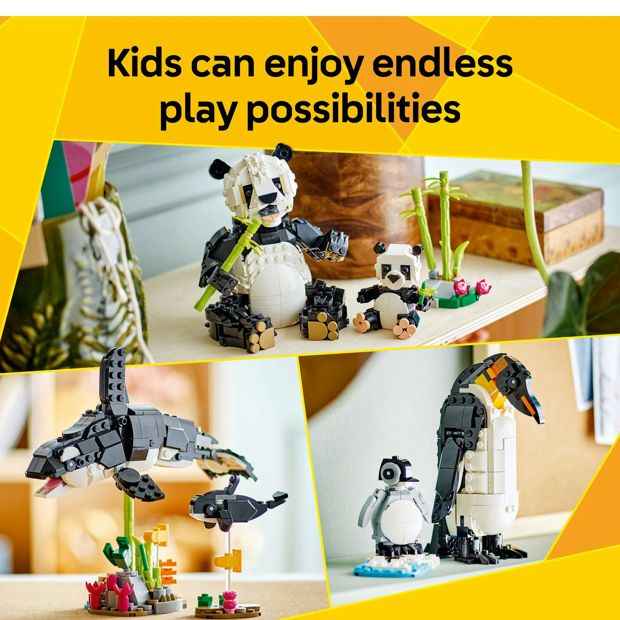 LEGO® Creator 3in1 Wild Animals: Panda Family 31165