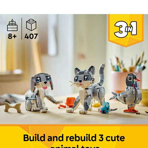 LEGO® Creator 3in1 Playful Cat 31163