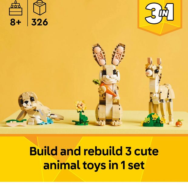 LEGO® Creator 3in1 Cute Bunny 31162
