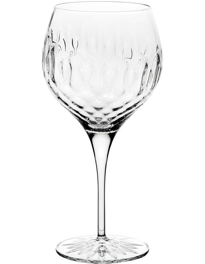 Diamante Set of 4 Gin Glass 650ml in Clear