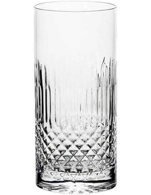 Diamante Beverage Glass Set of 4 480ml in Clear