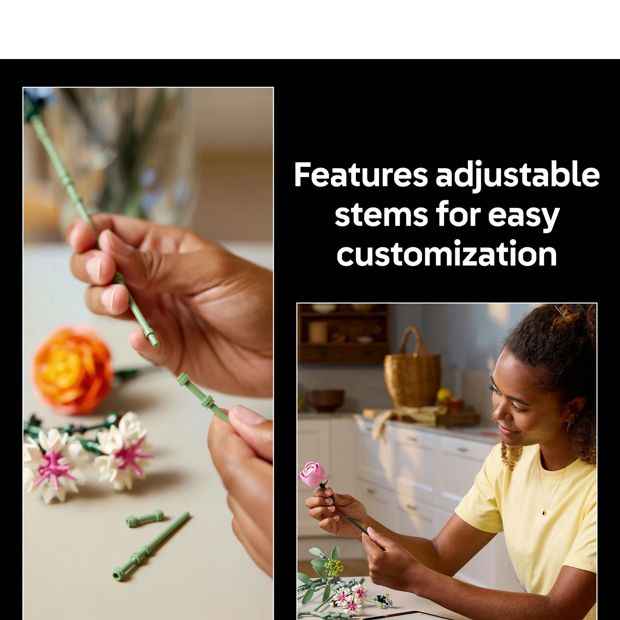 LEGO® Botanicals Pretty Pink Flower Bouquet 10342