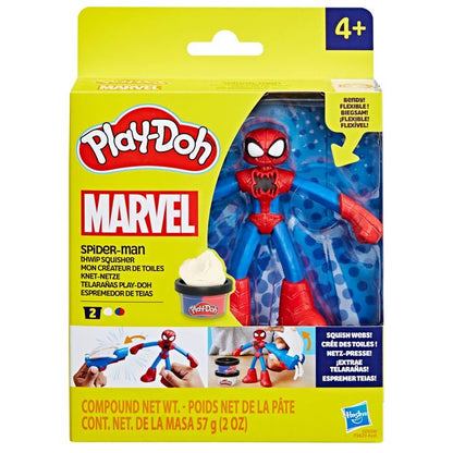 Spider Hero Figure with Dough and Web-Making Tool