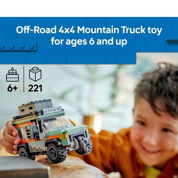 LEGO® City Off-Road 4x4 Mountain Truck 60447
