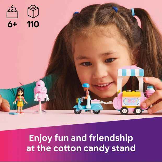 LEGO® Friends Candyfloss Stand and Scooter 42643