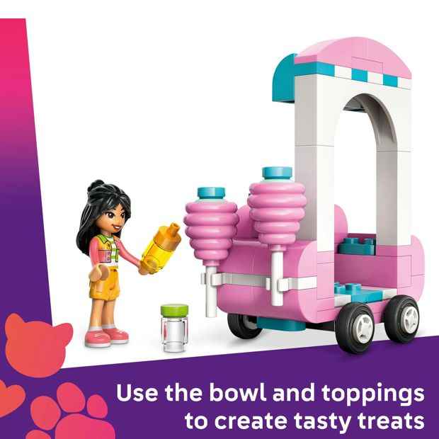 LEGO® Friends Candyfloss Stand and Scooter 42643