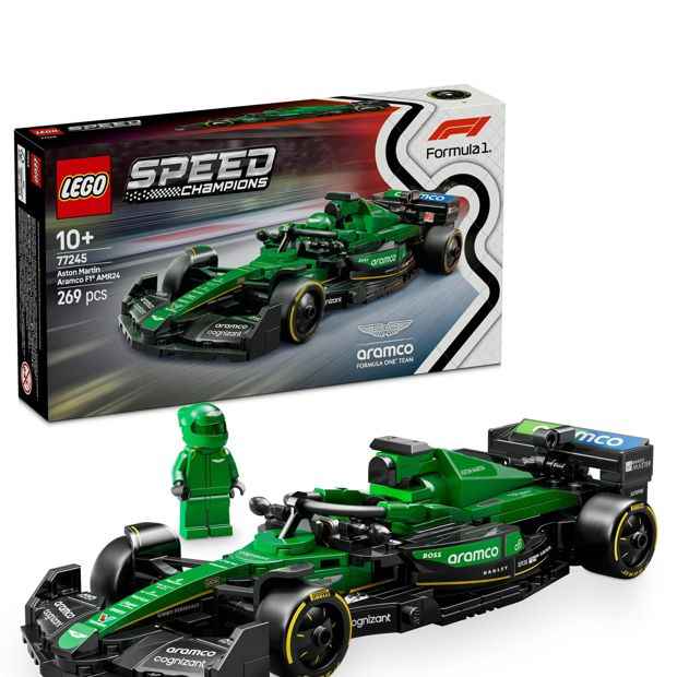 LEGO® Speed Champions Aston Martin Aramco F1® AMR24 Race Car 77245