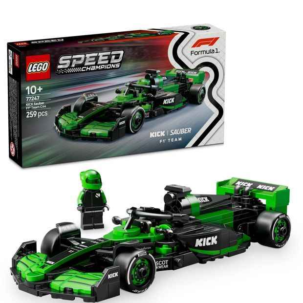 LEGO® Speed Champions KICK Sauber F1® Team C44 Race Car 77247