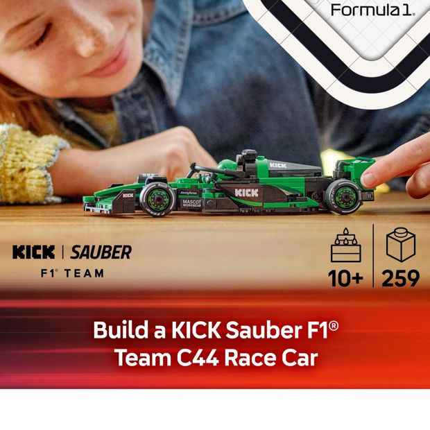 LEGO® Speed Champions KICK Sauber F1® Team C44 Race Car 77247