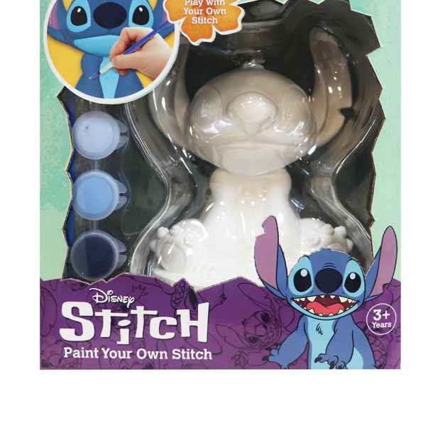 Disney Stitch Paint Your Own Plaster Set - Assorted