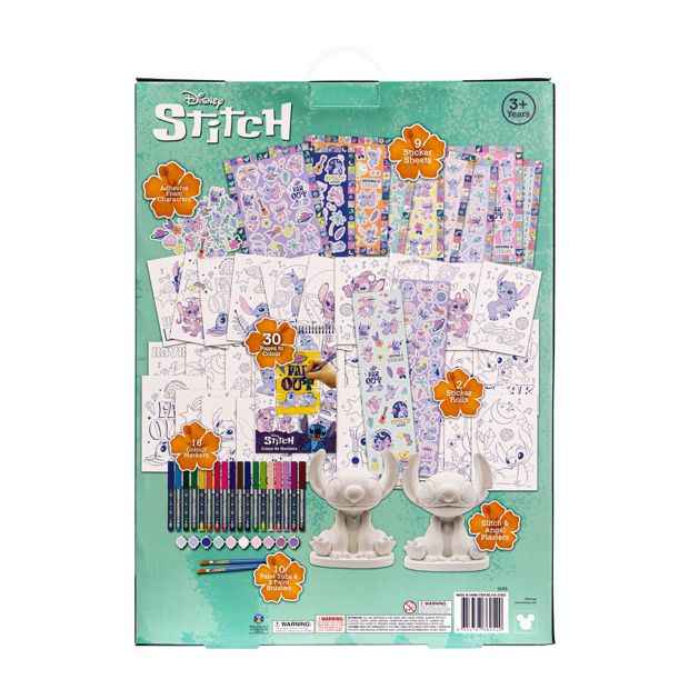 Disney Stitch Colour, Paint & Play Activity Set