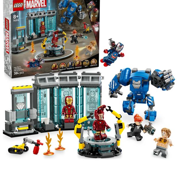 LEGO Super Heroes Iron Man's Laboratory: Hall of Armor 76315