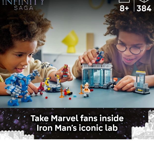 LEGO Super Heroes Iron Man's Laboratory: Hall of Armor 76315