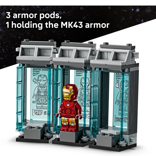 LEGO Super Heroes Iron Man's Laboratory: Hall of Armor 76315