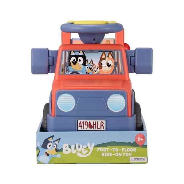 Bluey Foot-to-Floor Ride-On Toy