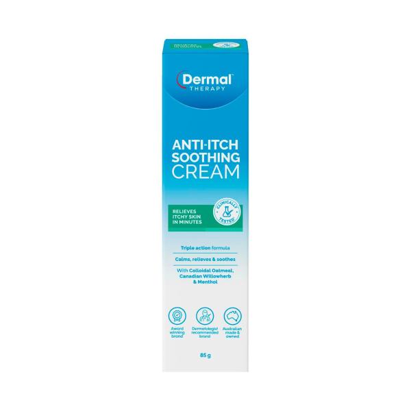 DERMAL ANTI ITCH SOOTHING CREAM 85G