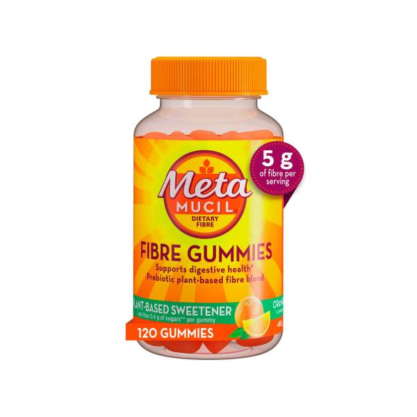 METAMUCIL FIBRE GUMMIES 120PK