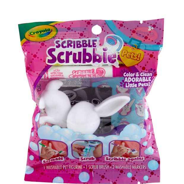 Crayola Scribble Scrubbie Pets 1 Pack - Bunnies