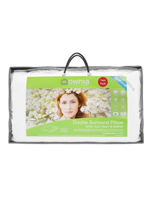 Double Down Surround Pillow 2 Pack in White