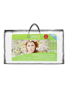 Double Down Surround Pillow 2 Pack in White