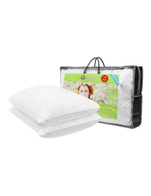 Double Down Surround Pillow 2 Pack in White