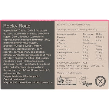 Pana Organic Organic Rocky Road 45g